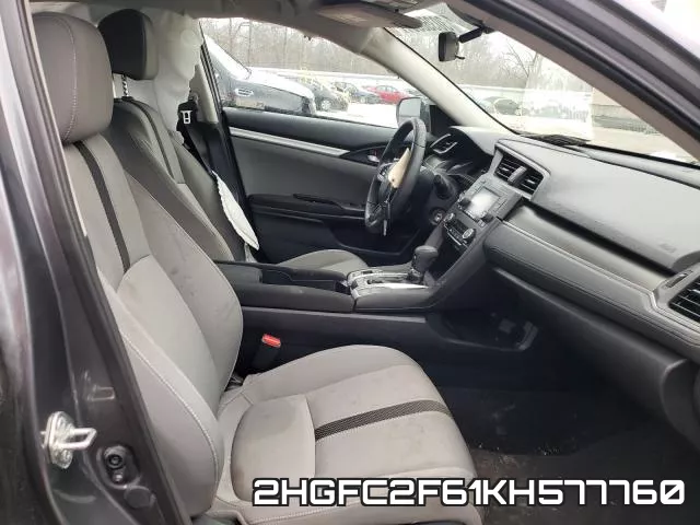 2HGFC2F61KH577760 фото 6