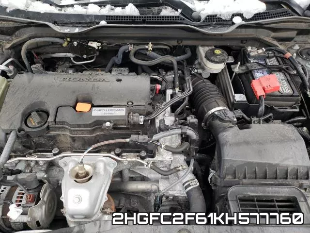 2HGFC2F61KH577760 фото 8