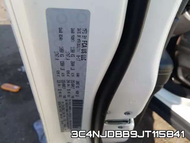 3C4NJDBB9JT115841 фото 2