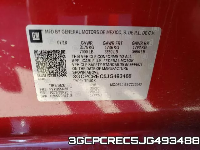 3GCPCREC5JG493488 фото 2