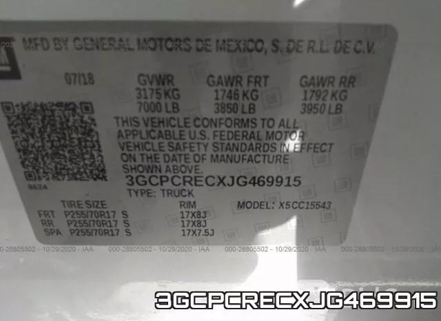 3GCPCRECXJG469915 фото 10