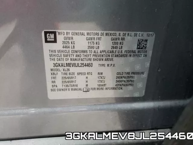 3GKALMEV8JL254460 фото 2