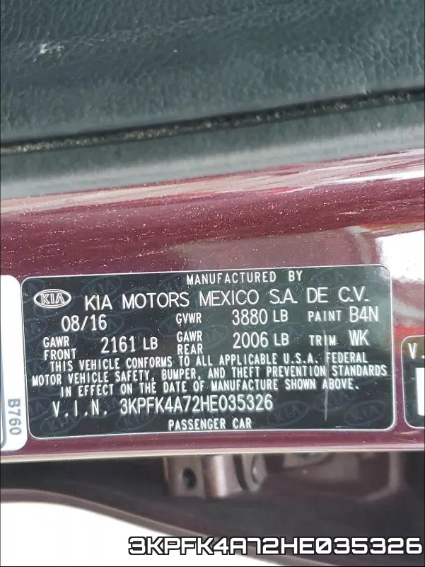 3KPFK4A72HE035326 фото 2