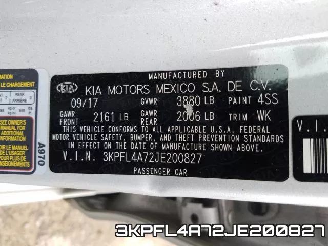 3KPFL4A72JE200827 фото 2