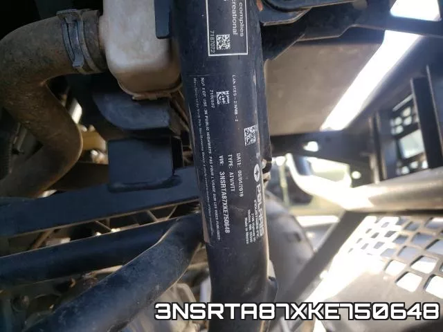 3NSRTA87XKE750648 фото 2