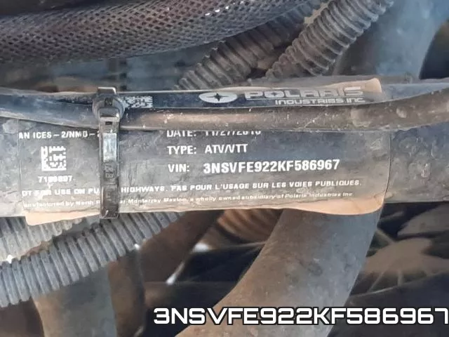 3NSVFE922KF586967 фото 2