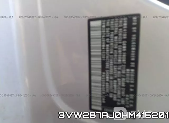 3VW2B7AJ0HM415201 фото 10
