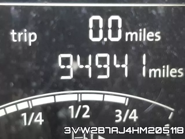 3VW2B7AJ4HM205118 фото 8