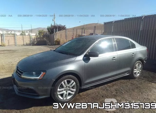 3VW2B7AJ5HM315739 фото 3