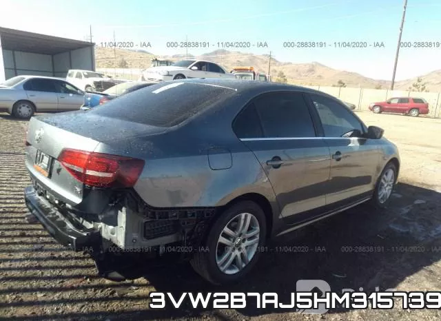 3VW2B7AJ5HM315739 фото 5