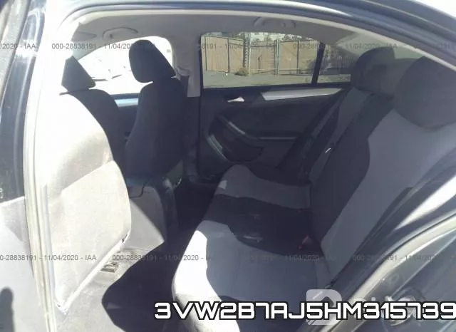 3VW2B7AJ5HM315739 фото 8