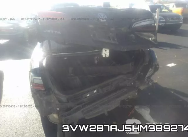 3VW2B7AJ5HM389274 фото 7