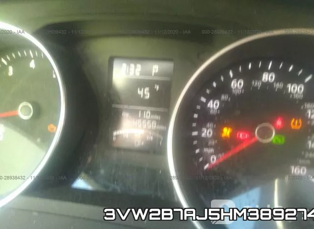 3VW2B7AJ5HM389274 фото 8