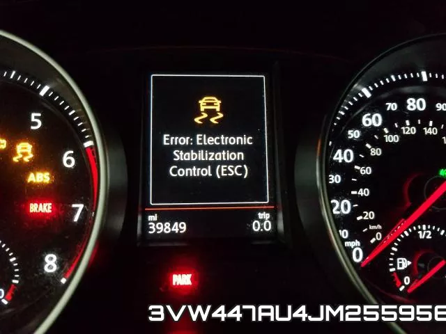 3VW447AU4JM255956 фото 9