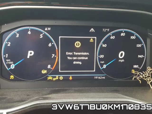 3VW6T7BU0KM170835 фото 9