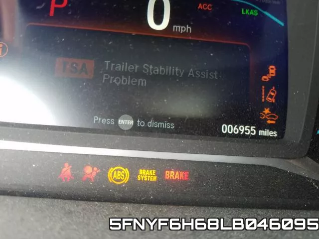 5FNYF6H68LB046095 фото 9