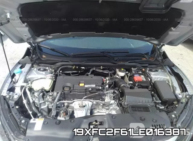 19XFC2F61LE016387 фото 2