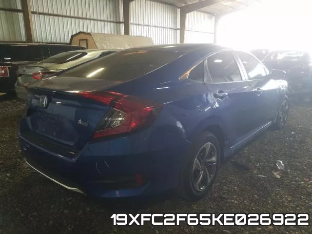 19XFC2F65KE026922 фото 4