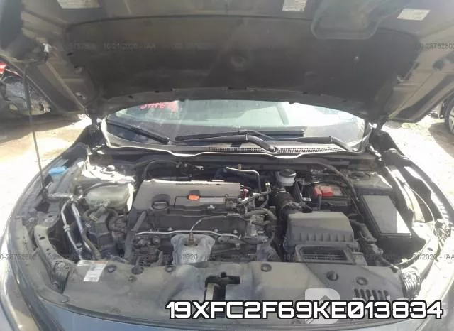 19XFC2F69KE013834 фото 2