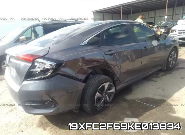 19XFC2F69KE013834 фото 5