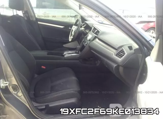 19XFC2F69KE013834 фото 6