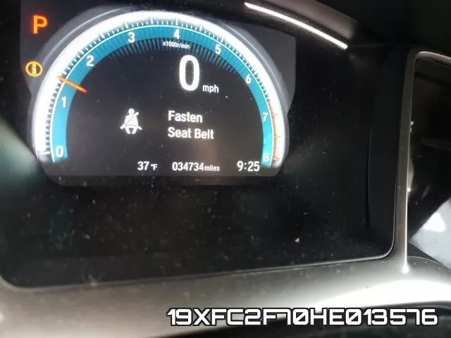 19XFC2F70HE013576 фото 8
