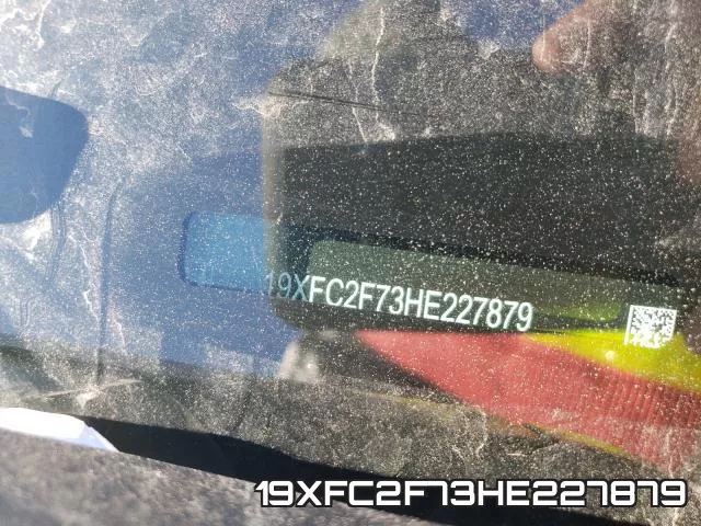 19XFC2F73HE227879 фото 2