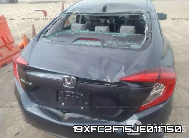 19XFC2F75JE011750 фото 6