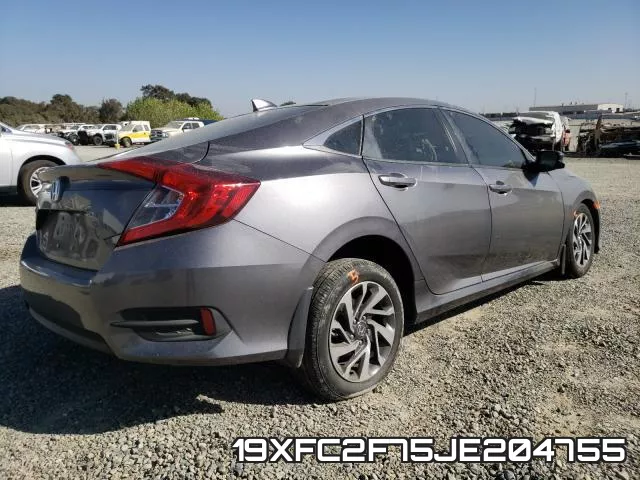 19XFC2F75JE204755 фото 5
