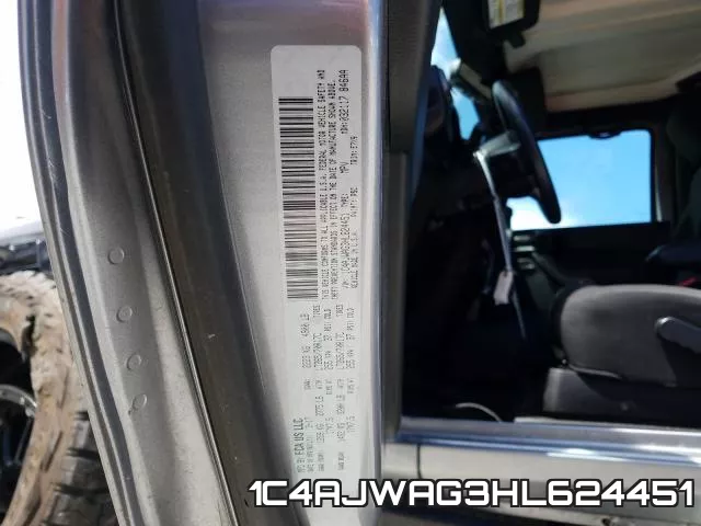 1C4AJWAG3HL624451 фото 2