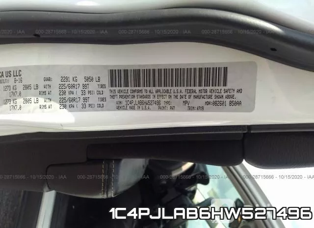 1C4PJLAB6HW527496 фото 10