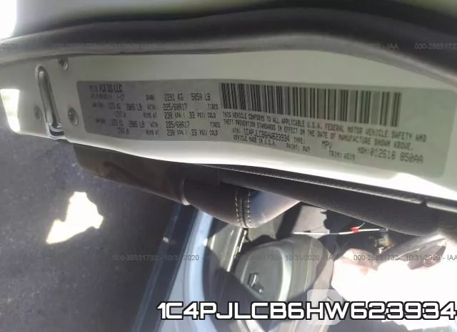 1C4PJLCB6HW623934 фото 10