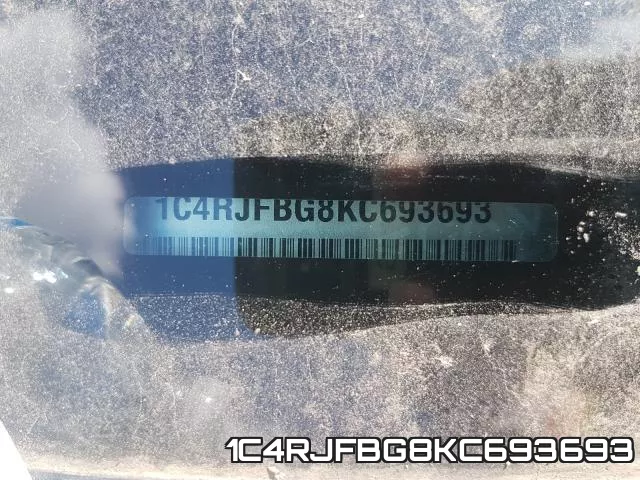 1C4RJFBG8KC693693 фото 2