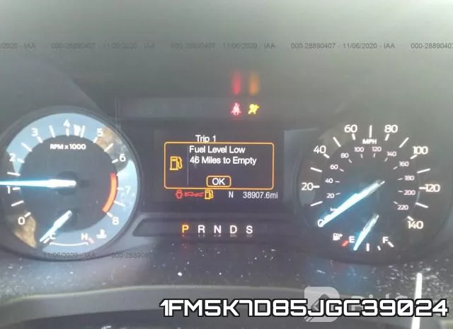 1FM5K7D85JGC39024 фото 8