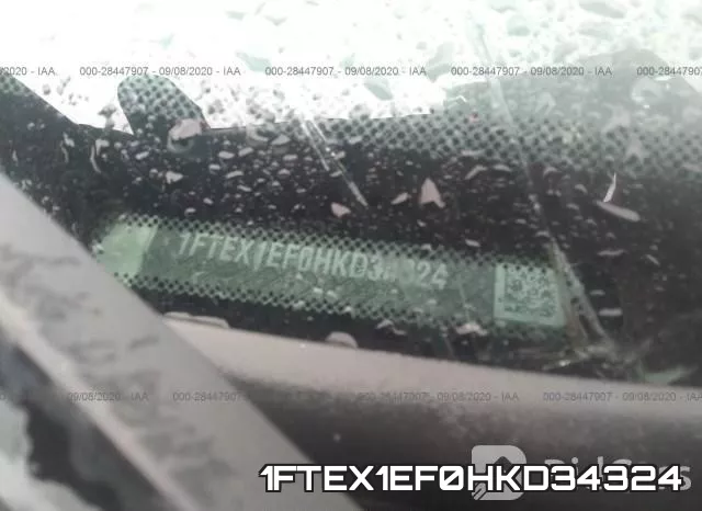 1FTEX1EF0HKD34324 фото 10