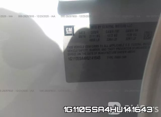 1G1105SA4HU141643 фото 10