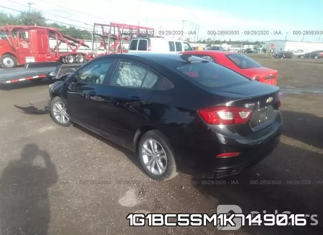1G1BC5SM1K7149016 фото 3