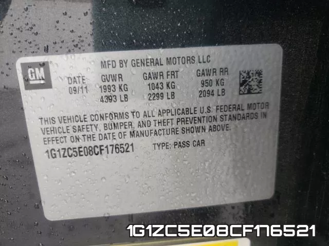 1G1ZC5E08CF176521 фото 2