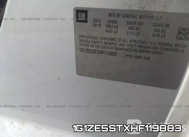 1G1ZE5STXHF119883 фото 9