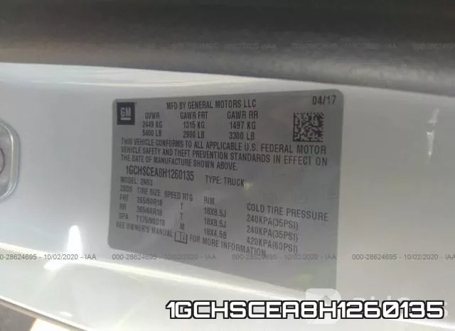 1GCHSCEA8H1260135 фото 9