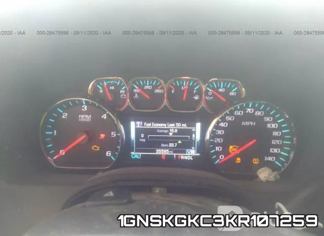 1GNSKGKC3KR107259 фото 8
