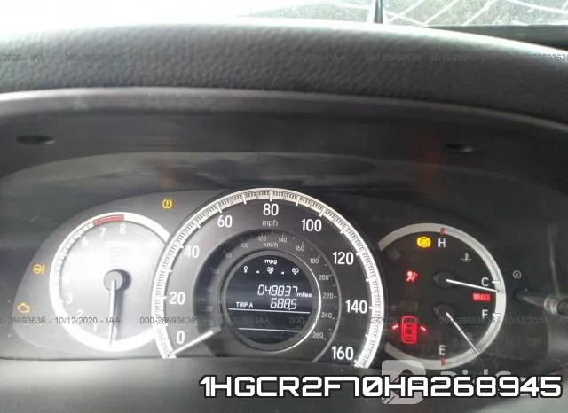 1HGCR2F70HA268945 фото 7