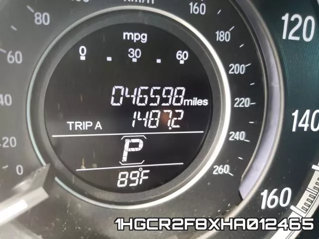 1HGCR2F8XHA012465 фото 9