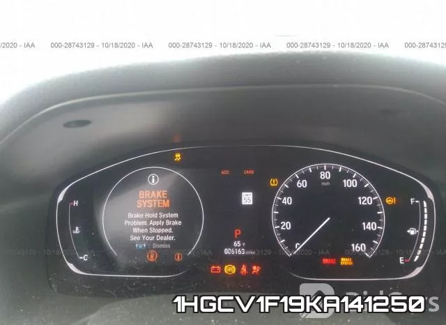 1HGCV1F19KA141250 фото 8