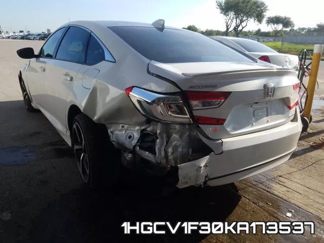 1HGCV1F30KA173537 фото 4