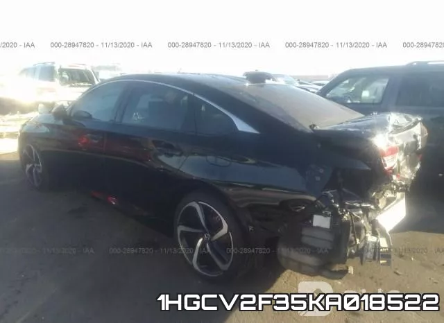 1HGCV2F35KA018522 фото 4