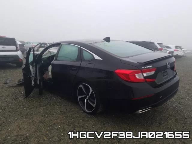 1HGCV2F38JA021655 фото 3