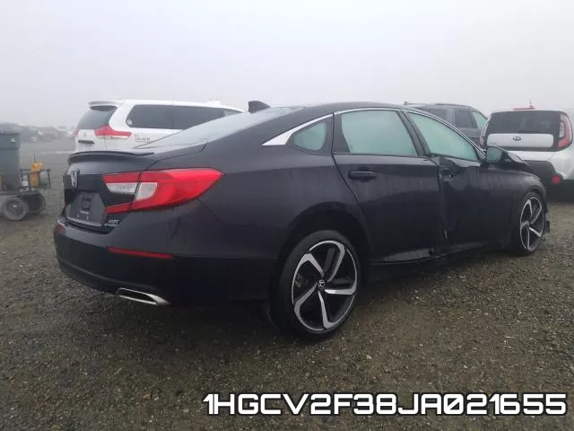 1HGCV2F38JA021655 фото 4