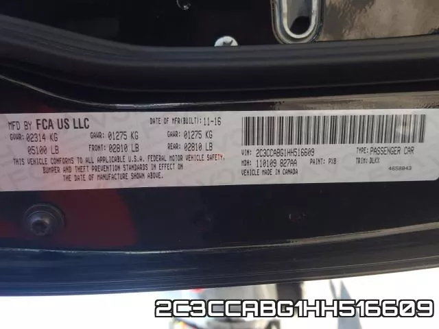 2C3CCABG1HH516609 фото 2