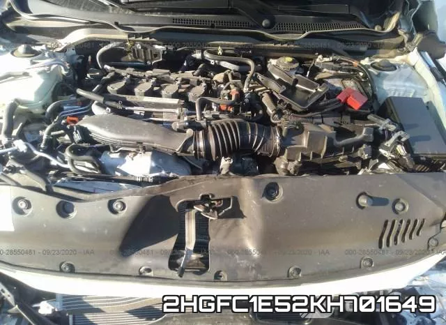 2HGFC1E52KH701649 фото 2